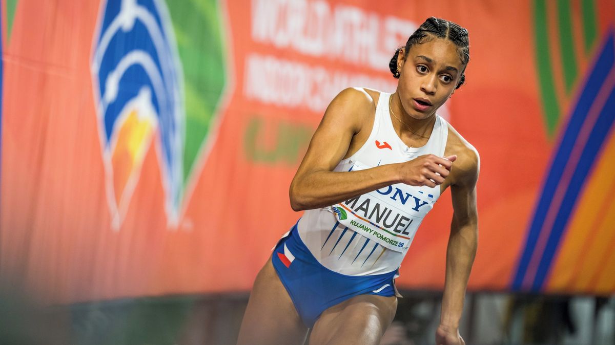 Lurdes Gloria Manuel je halovou mistryní světa v běhu na 400 metrů